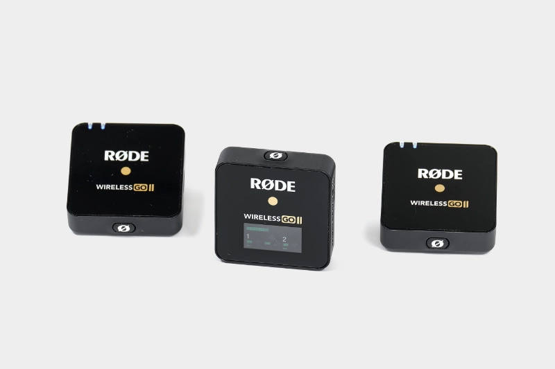 Digitales 2-Kanal Drahtlos-Mikrofonsystem.