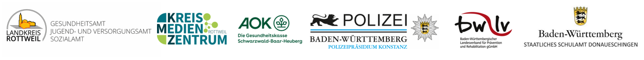 Logos_PartnerRauszeit|KMZ Rottweil Logos der Partner des Projekts RAuszeit