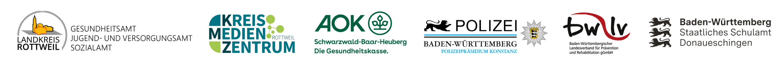 Logos der Partner des Projekts RAuszeit